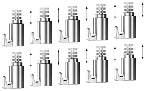 hang-it 10 Bilderhaken - Fixmatic - für Galerieschiene BZW. Bilderschiene