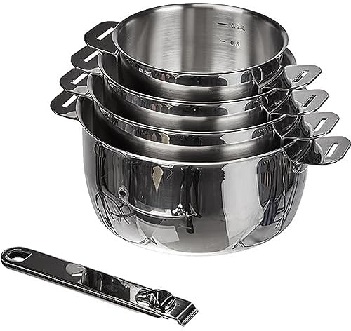 Kitchen Fun by beka 12566964 Move On Série de 4 Casseroles + 1 manche amovible en acier inoxydable 14/20 cm