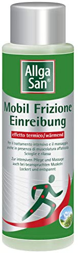 Allga San - Lotion Chauffante Extra Chauffante au Pin Alpin pour Frictions Cutanées - Chaleur Apaisante - Tensions Musculaires - 250ml