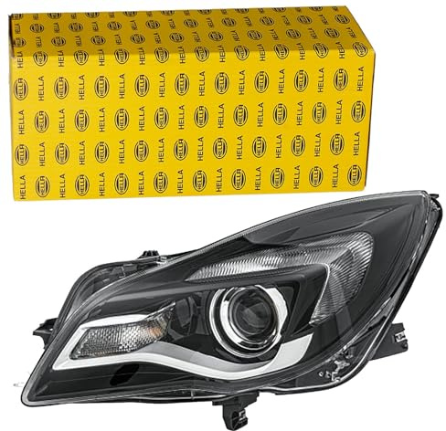 HELLA 1LL 011 165-731 Halogen Scheinwerfer | Kompatibel mit: OPEL INSIGNIA A, INSIGNIA A Country Tourer, INSIGNIA A Sports Tourer, INSIGNIA A Stufenheck