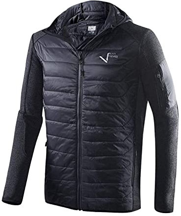 Black Crevice Herren Hybridjacke, schwarz, XL