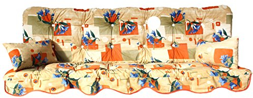 Adlatus-Kühnemuth Polsterauflage Gartenstuhlauflagel Modell 140 (180x50 cm Hollywoodschaukelauflage)