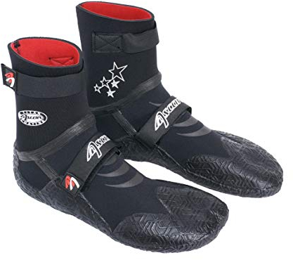 ASCAN Neoprenschuhe Surfschuhe STAR SPLIT NEU !! SURF KITE, Neopren-schwarz, 43/44