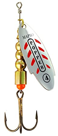 MAPSO - 5 Cucharilla de Pesca Popper-4 PRN 13 GMS.