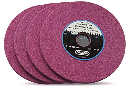 Oregon Chainsaw Sharpener Replacement Grinding Wheel 3/8, .404 Pitch, 4 pcs