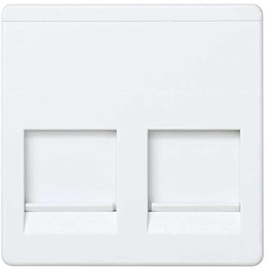 Simon 27486-35 placa de pared y cubierta de interruptor Blanco