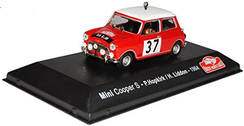 Mini Cooper S Hopkirk Liddon Nr 37 1964 Rallye Monte Carlo 1/43 Atlas Modell Auto
