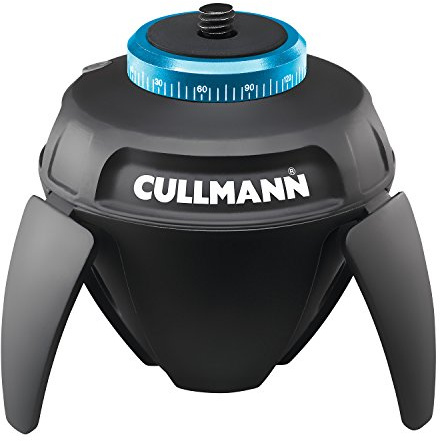 CULLMANN - 50220 - SMARTpano 360 - Elektronischer Panoramakopf mit IR-Fernbedienung für Kamera/Smartphone - Schwarz