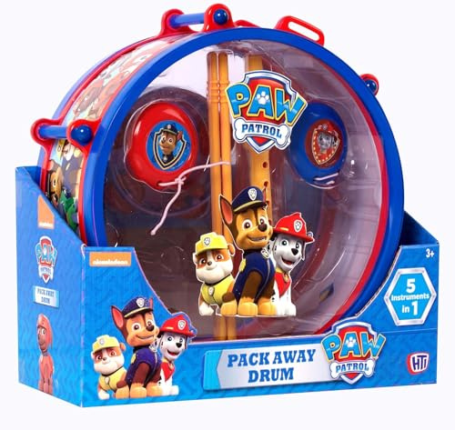 Paw Patrol - Verstaubares Trommel-Set