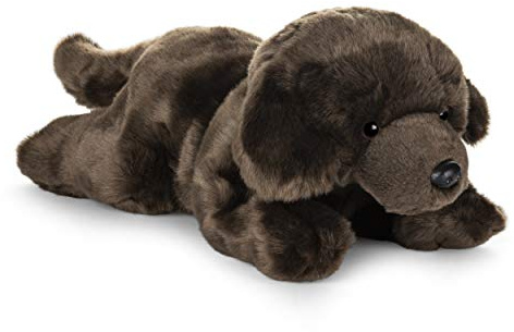 GUND Chocolate Labrador Dog Stuffed Animal Medium 14 inch Plush Toy