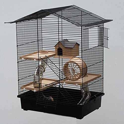 Super Hamsterkäfig, Hamsterburg Nagerkäfig, Käfig CH3 in beige