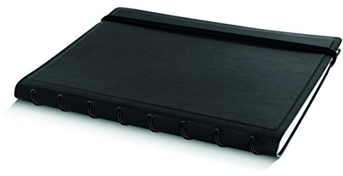 Filofax Notizbuch, A5, nachfüllbar, schwarz