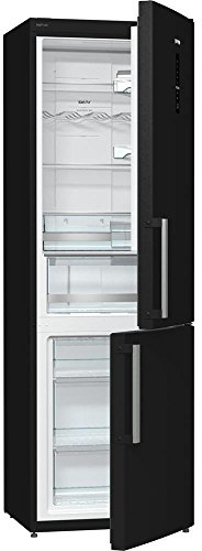 Gorenje NRK6192MBK Autonome 222L 85L A++ Noir réfrigérateur-congélateur - réfrigérateurs-congélateurs (Autonome, Bas-placé, A++, Electrique, Noir, SN-T)