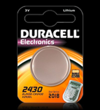 Duracell Button Cell Lithium Battery (CR2430 D)