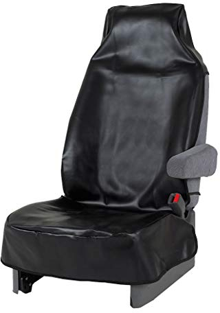 HP Autozubehör 19321 Werkstatt-Sitzschoner, 134 x 58 cm, Schwarz