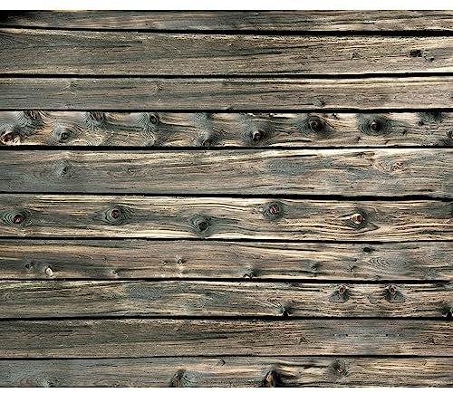 murando - Fototapete Vlies Holz, 350x256 cm, Schlafzimmer, Wohnzimmer