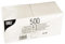 Papstar 12391 Tissue paper Color blanco 500pieza(s) - Servilleta de papel (Color blanco, Tissue paper, Monótono, 17 g/m², 330 mm, 33 cm)