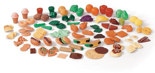 Step2 101-Piece Play Food Assortment, Pretend Kitchen Playset, Vegetables, Fruit, Dessert, For Toddlers Ages 2-6 Years