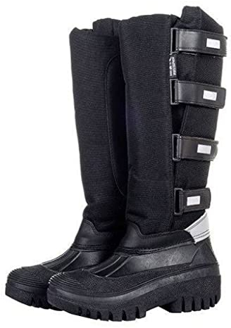 HKM Unisex Hkm 5119 Winterhermostiefel Kodiak, Thermostiefel Winterstiefel Stiefel, Walking Schuh, Schwarz, 39 EU