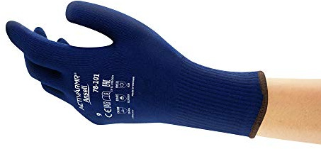 Ansell ActivArmr 78-101 Mehrzweck-Arbeitshandschuhe, Komfort und Kälteschutz, Optimaler Wärmewiderstand, Beidhändig, Industrie PSA, Damen Herren, Größe L (12 Paar)