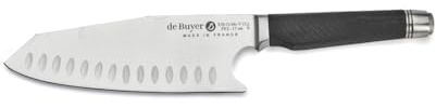 De Buyer, Cuchillo de Chef asiático Longitud hoja 17cm,-4280.17 | Longitud: 17 cm