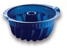 Accessorio da forno - stampo per ciambellone - 1 pezzo - 22cm Ø - profondità 11cm - 100% silicone