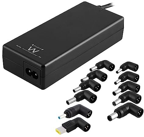 Ewent EW3966 | 90W | Alimentatore Caricatore Universale per Notebook | 11 Connettori Inclusi - Varie Dimensioni