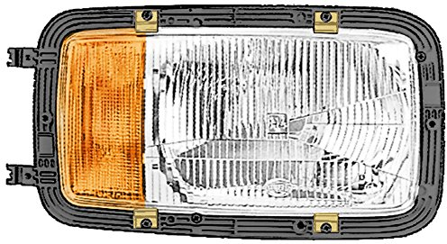 HELLA 1LH 002 658-521 Halogen-Hauptscheinwerfer- ECE - für Linksverkehr - vorne rechts