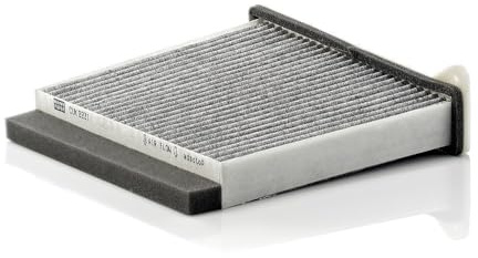 MANN-FILTER, CUK 2231 Innenraumfilter, mit Aktivkohle | Für PKW, Staub- und Pollenfiltration, Geruchsreduzierung, Echte OE-Technologie