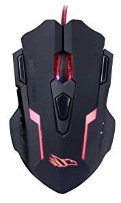 Sveon SGM240 Souris USB Optique 4000 DPI - Souris (Ambidextre, Optique, USB, 4000 DPI, 1 ms, Noir)