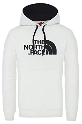 The North Face Herren Kapuzenpullover Herren Drew Peak Kapuzenpullover, TNF White/TNF Black, XL, T0AHJYLA9