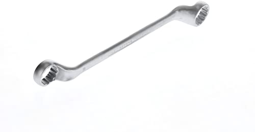 GEDORE Doppelringschlüssel, SW 38+42 mm, gekröpft, 5° abgewinkelt, dünn, 12-kant, UD-Profil, Schraubenschlüssel, 2 38X42