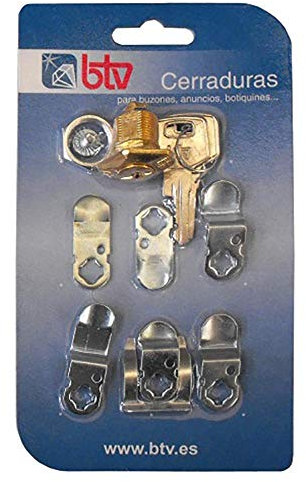 Btv M35223 - Cerradura buzon kit-2 oro