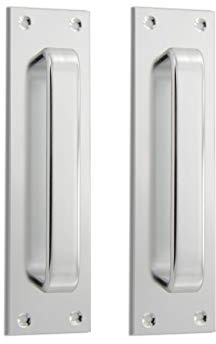 AIBER 2Pcs Aluminum Alloy Sliding Door Handle Fire Door Handle Toilet Door Pull 7 inch for House Doors, Wooden doorsï¼ŒBalcony Doors