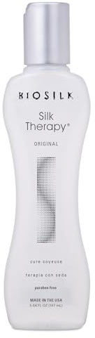 BioSilk Silk Therapy Original, Reconstructing Treatment For Adding Shine & Helping Prevent Split Ends, Sulfate, Paraben, & Cruelty-Free, 5.64 Oz