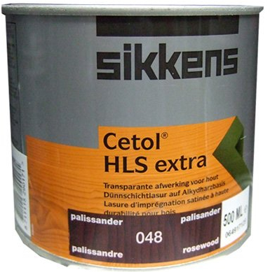 Sikkens Cetol HLS Extra - Alkydharz Speziallasur für außen 1 Liter Eiche Dunkel 009