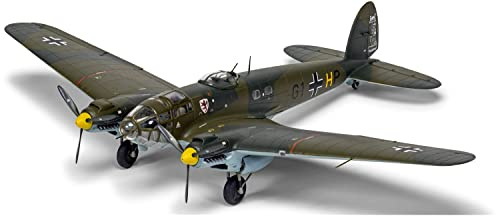 AIRFIX - Model Set - A06014 Heinkel He111P-2 Model Building Kit - Plast Model Plane Kits för vuxna och barn 8+, Setet innehåller sprutor och dekaler - Skalmodell 1:72