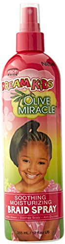 AFRiCAN PRIDE DREAM KIDS SOOTHING MOIS. BRAID SPRAY 12oz