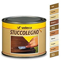 STUCCO PER LEGNO 750 GR VELECA STUCCOLEGNO BIANCO