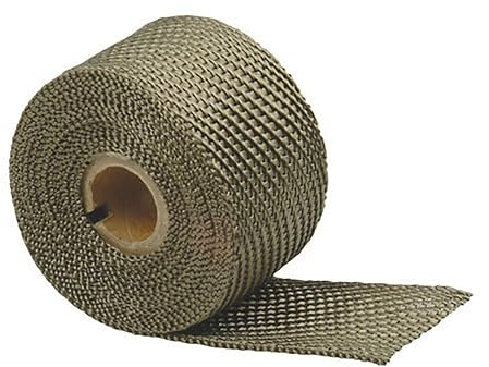 Design Engineering 010132 Titan-Auspuff-Wärmedämmung mit LR-Technologie, 5,1 cm x 9,1 cm | Widersteht 982 °C direkter / 1,371 °C intermittierender Hitze, hergestellt in den USA
