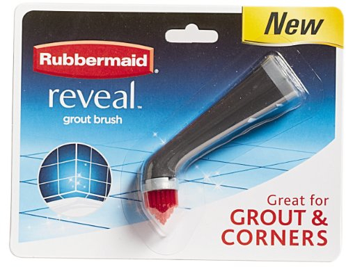 Rubbermaid Power Purpose, Gray, Pointed Grout Scrubber Head
