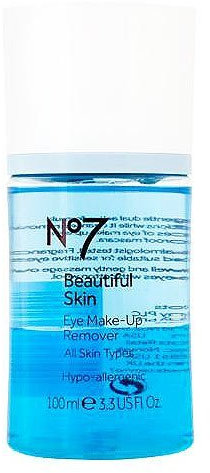 No7 Boots Beautiful Skin Eye Make Up Remover All Skin Type 100ml