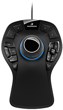 3Dconnexion SpaceMouse Pro (Mouse 3D, cablato, nero)