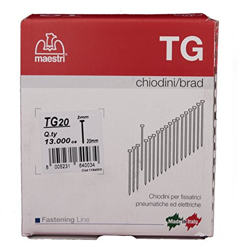 Clavos RO-MA TG20- 20 mm para clavadoras neumáticas