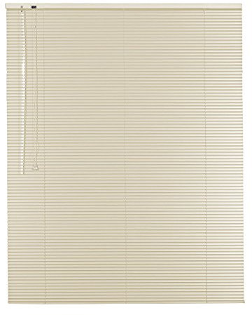 Original Easy-Shadow Aluminium Jalousie 16 mm Lamellen Breite 90 x 220 cm Höhe in Farbe creme - Bedienseite links - Fensterjalousie Jalousette Jalousien Alu-Jalousien Alu-Jalousetten Fenster Rollo Lamellenbreite 16mm / Maßanfertigung