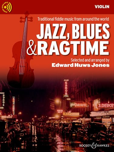 Jazz, Blues & Ragtime: Traditional fiddle music from around the world. Violine (2 Violinen), Gitarre ad libitum. (Fiddler Collection)