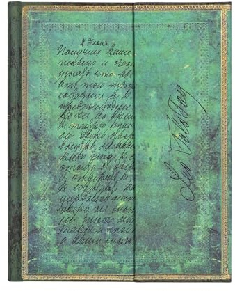 Tolstoy, Letter of Peace Lined Hardcover Journal: Hardcover mit Klappumschlag (Embellished Manuscripts Collection)