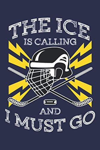 Eishockey Notizbuch: Ein cooles Notizbuch für alle Eishockey Spieler
