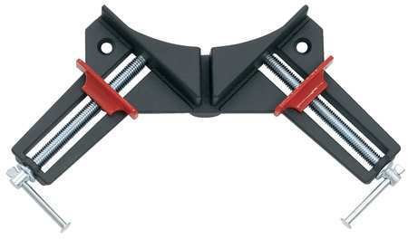 Angle Clamp, 90 Deg Corner, Zinc, 3 In Cap