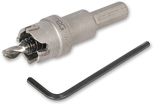 Armeg LDXM022SS 22mm Short Series Acceler8% MAX Carbide Tipped Holesaw, Black